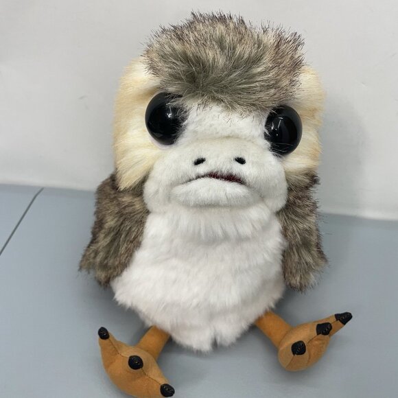 Star Wars Talking Moving Porg Plush Animatronic Toy se7en20 Wing and Mouth Move - Picture 6 of 9